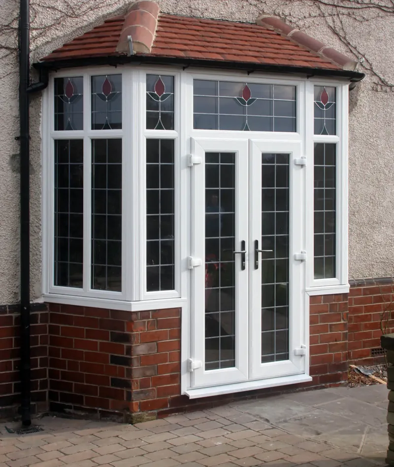 uPVC window fitting in Leicestershire home