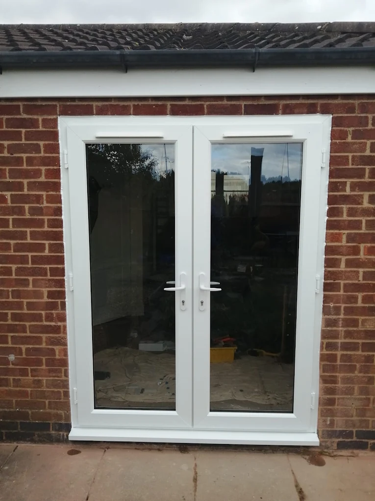 CW Doors & Windows professional window installer at work in Leicester