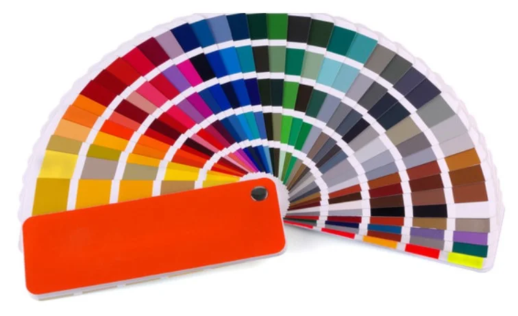 RAL colour swatches available for UPVC doors and windows in Leicester